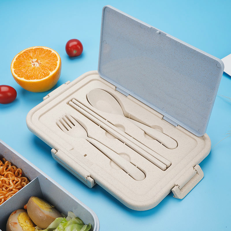 Simple Plastic Square Insulated Lunch Box