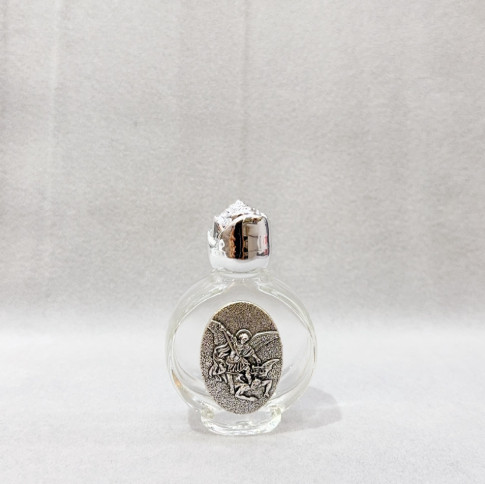 Portable Rose Crystal Alloy Embossed Glass Bottle