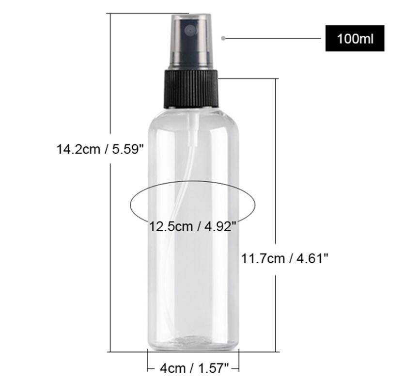 PET Spray Bottle Travel Cosmetic Bottles