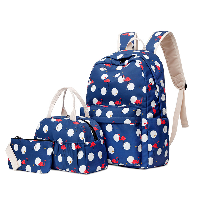 Three-piece insulated lunch bag