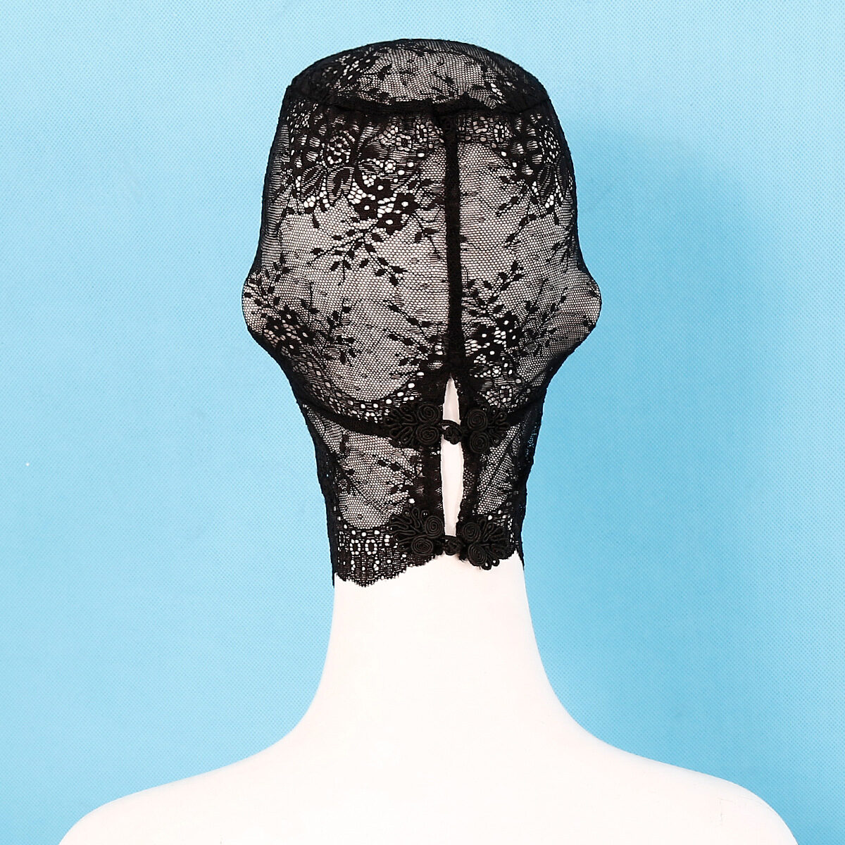 Black Lace Pattern Headgear Supplies